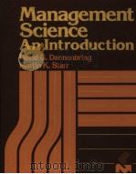 MANAGEMENT SCIENCE AN INTRODUCTION     PDF电子版封面  0070153523  DAVID G.DANNENBRING  MARTIN K. 