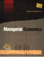 MANAGERIAL ECONOMICS PDF电子版封面 0256033102