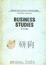 BUSINESS STUDIES PDF电子版封面 0404315931 C.V.JAMES
