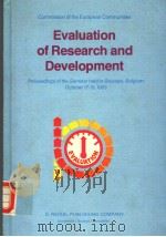 EVALUATION OF RESEARCH AND DEVELOPMENT（ PDF版）