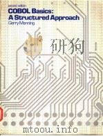 COBOL BASICS A STRUCTURED APPROACH SECOND EDITION PDF电子版封面 0394335724
