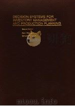 DECISION SYSTEMS FOR INVENTORY MANAGEMENT AND PRODUCTION PLANNING  SECOND EDITION（ PDF版）