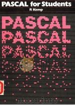 PASCAL FOR STUDENTS PDF电子版封面 071313447X R KEMP