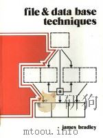 FILE AND DATA BASE TECHNIQUES（ PDF版）