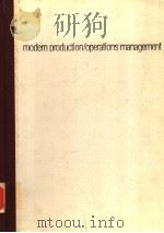 MODERN PRODUCTION/OPERATIONS MANAGEMENT 6/E（ PDF版）