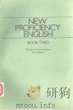 NEW PROFICIENCY ENGLISH BOOK TWO PDF电子版封面 0175556067 W.S.FOWLER