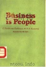 BUSINESS IS PEOPLE PDF电子版封面 9971404664