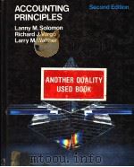 ACCOUNTING PRINCIPLES ANOTHER OUALITY USED BOOK SECOND EDITION PDF电子版封面 0060463767