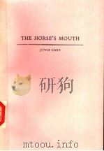 THE HORSE'S MOUTH PDF电子版封面 JOYCE CARY
