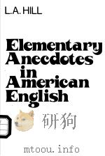 ELEMENTARY ANECDOTES IN AMERICAN ENGLISH（ PDF版）