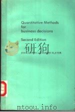 QUANTITATIVE METHODS FOR BUSINESS DECISIONS SECOND EDITION PDF电子版封面 0278000665
