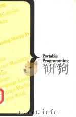 PORTABLE PROGRAMMING PDF电子版封面 0333310365 PETER J.L.WALLIS