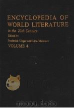 ENCYCLOPEDIA OF WORLD LITERATURE IN THE 20TH CENTURY VOLUME 4（ PDF版）