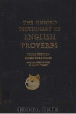 THE OXFORD DICTIONARY OF ENGLISH PROVERBS THIRD EDITION（ PDF版）