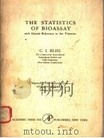 THE STATISTICS OF BIOASSAY PDF电子版封面 C.I.BLISS