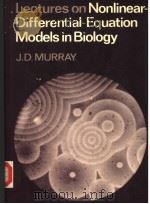 LECTURES ON NONLINEAR-DIFFERENTIAL-EQUATION MODELS IN BIOLOGY（ PDF版）
