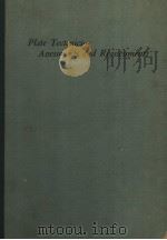 PLATE TECTONICS:ASSESSMENTS AND REASSESSMENTS PDF电子版封面 CHARLES F.KAHLE
