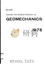 SECOND AUSTRALIA-NEW ZEALAND CONFERENCE ON GEOMECHANICS（ PDF版）