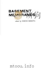 BASEMENT MEMBRANES（ PDF版）