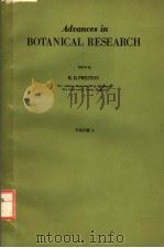 ADVANCES IN DOTANICAL RESEARCH  VOLUME 3（ PDF版）