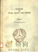 CATALOG OF FOSSIL SPORES AND POLLEN VOLUME 12 DEVONIAN SPORES PDF电子版封面 G.O.W.KREMP H.T.AMES A.J.KOV