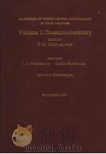 HANDBOOK OF EXPERIMENTAL IMMUNOLOGY IN FOUR VOLUMES VOLUME 1：IMMUNOCHEMISTRY  FOURTH EDITION     PDF电子版封面  0632014997  D.M.WEIR MD 