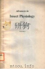 ADVANCES IN INSECT PHYSIOLOGY  VOLUME 8（ PDF版）