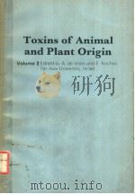 TOXINS OF ANIMAL AND PLANT ORIGIN VOLUME 2 PDF电子版封面 A.DE VRIES E.KOCHVA