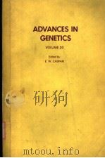 ADVANCES IN GENETICS VOLUME 20 PDF电子版封面 0120176203 E.W.CASPARI