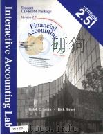 THE INTERACTIVE FINANCIAL ACCOUNTING LAB STUDENT CD-ROM MANUAL VERSION 2.5 PDF电子版封面 0072361166 RALPH E.SMITH RICK BIRNEY