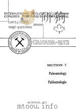 INTERNATIONAL GEOLOGICAL CONGRESS CONGRES GEOLOGIQUE INTERNATIONAL TWENTU-FOURTH VINGT-QUATRIEME SES PDF电子版封面