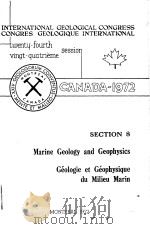 INTERNATIONAL GEOLOGICAL CONGRESS CONGRES GEOLOGIQUE INTERNATIONAL TWENTU-FOURTH VINGT-QUATRIEME SES PDF电子版封面