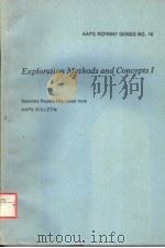 EXPLORATION METHODS AND CONCEPTS 1 PDF电子版封面