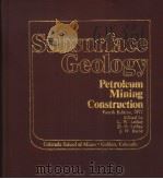 SUBSURFACE GEOLOGY PETROLEUM MINING CONSTRUCTION FOURTH EDITION PDF电子版封面 0918062004 L.W.LEROY D.O.LEROY J.W.RAES