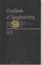 HANDBOOK OF GEOCHEMISTRY  VOL.2/3（ PDF版）