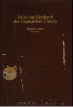 BEILSTEINS HANDBUCH DER ORGANISCHEN CHEMIE VIERTES ERGANZUNGSWERK REINER LUCKENBACH SECHZCHNTER BAND PDF电子版封面 3540164103