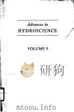 ADVANCES IN HYDROSCIENCE VOLUME 9 PDF电子版封面 VEN TE CHOW