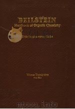 BEILSTEIN HANDBOOK OF ORGANIC CHEMISTRY FIFTH SUPPLEMENTARY SERIES REINER LUCKENBACH VOLUME TWENTY-T PDF电子版封面 3540519769
