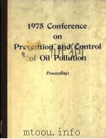 1975 CONFERENCE ON PREVENTION AND CONTROL OF OIL POLLUTION PDF电子版封面