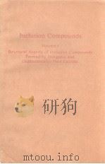 INCLUSION COMPOUNDS VOLUME 1 PDF电子版封面 0120671018 J.L.ATWOOD J.E.D.DAVIES D.D.