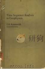 TIME SEQUENCE ANALYSIS IN GEOPHYSICS（ PDF版）