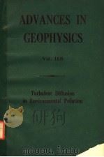 ADVANCES IN GEOPHYSICS VOLUME 18B PDF电子版封面 0120188481 F.N.FRENKIEL R.E.MUNN