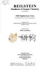 BEILSTEINS HANDBOOK OF ORGANIC CHEMISTRY  FOURTH EDITION  FIFTH SUPPLEMENTARY SERIES  REINER LUCKENB（ PDF版）