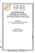 HYPERFINE INTERACTIONS IN EXCITED NUCLEI VOLUME 2 PDF电子版封面 GVIROL GOLDRING AND RAFAEL KAL