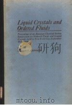 LIQUID CRYSTALS AND ORDERED FLUIDS（ PDF版）