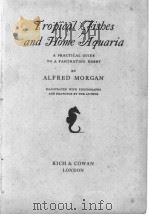 TROPICAL FISHES AND HOME AQUARIA A PRACTICAL GUIDE TO A FASCINATING HOBBY PDF电子版封面 ALFRED MORGAN