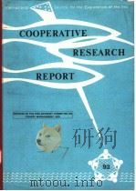 COOPERATIVE RESEARCH REPORT 93 PDF电子版封面