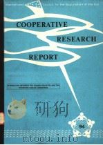 COOPERATIVE RESEARCH REPORT 94 PDF电子版封面