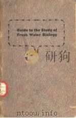 A GUIDE TO THE STUDY OF FRESH-WATER BIOLOGY PDF电子版封面 JAMES G.NEEDHAM PAUL R.NEEDHA