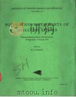 POPULATION ASSESSMENTS OF SHELLFISH STOCKS PDF电子版封面 H.J.THOMAS